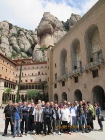 Excursi a Montserrat dels usuaris de la Llar Residncia Amposta