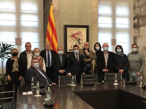 L'Institut Pere Mata participa en una trobada amb el president de la Generalitat per parlar de salut