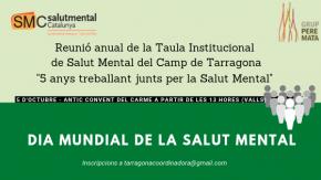 La Taula de Salut Mental del Camp de Tarragona celebra 5 anys de la seva constituci