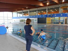 Jornada portes obertes a l'activitat de piscina a la residncia i centre de dia Hospitalet-Bellvitge