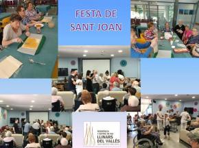 La Residncia i Centre de Dia Llinars del Valls celebra Sant Joan i Sant Pere